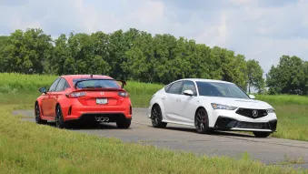 Honda Civic Type R vs. Acura Integra Type S